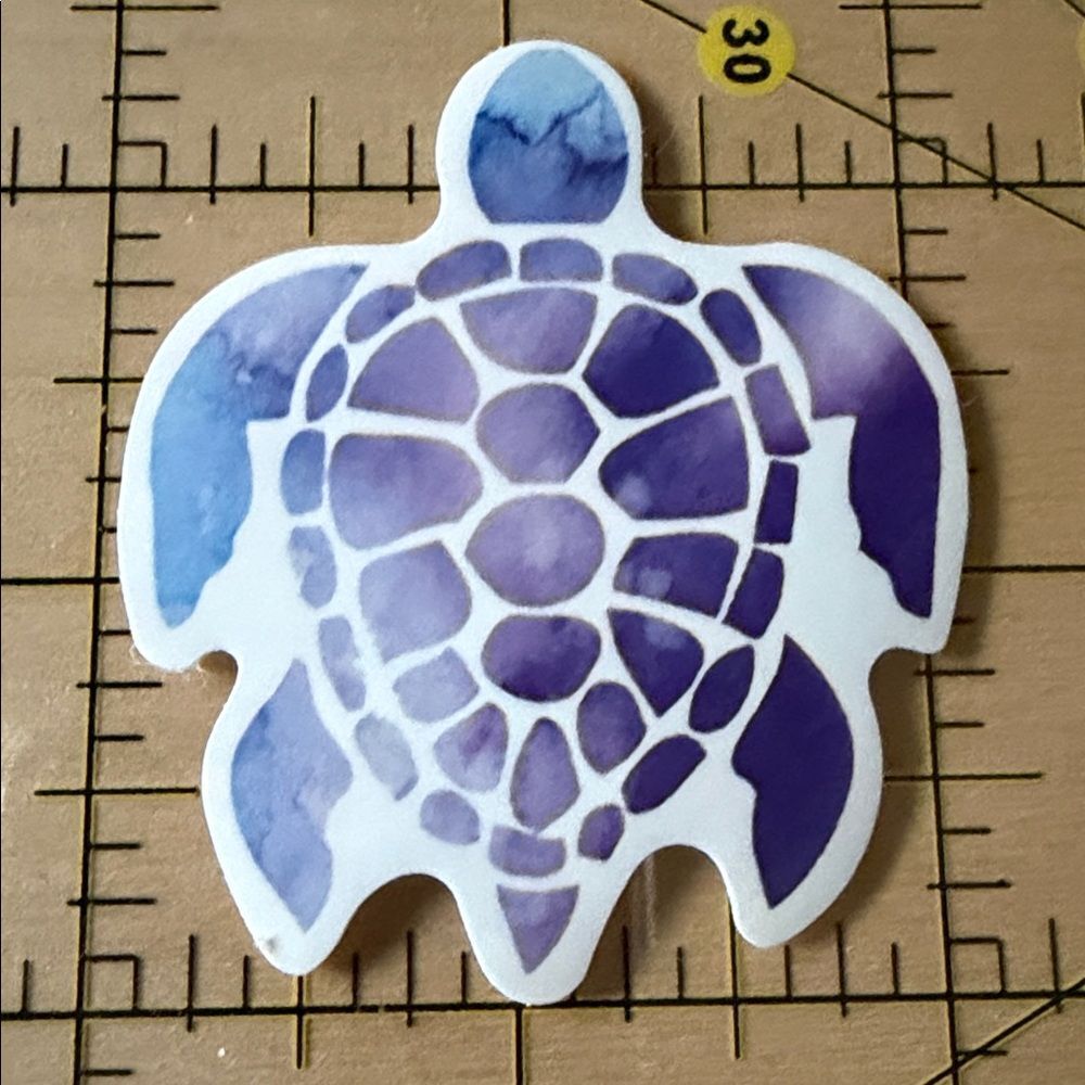 💜13/$13 +Bundle Sticker Sale | Turtle Animal Waterproof Sticker